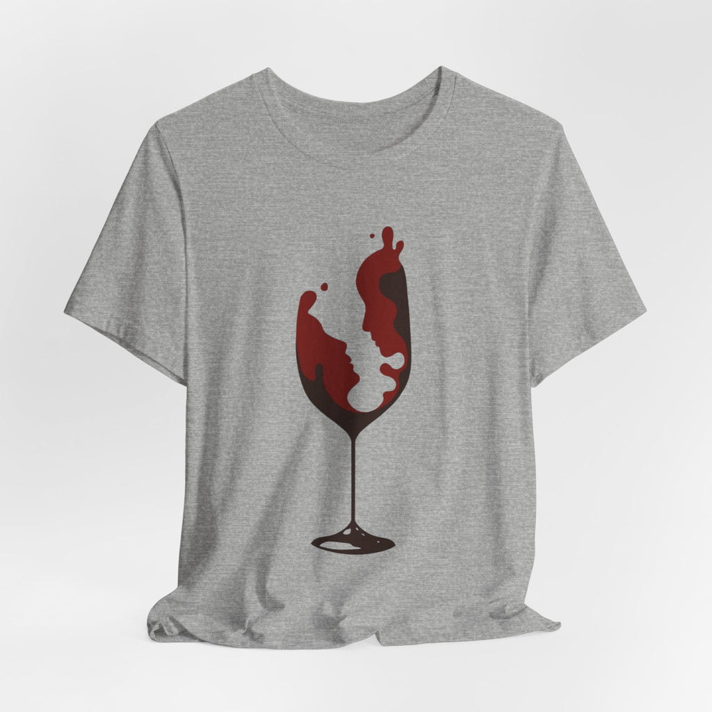 Wolf Rider Graphic Tee — Dark Fantasy Motorcycle Scene