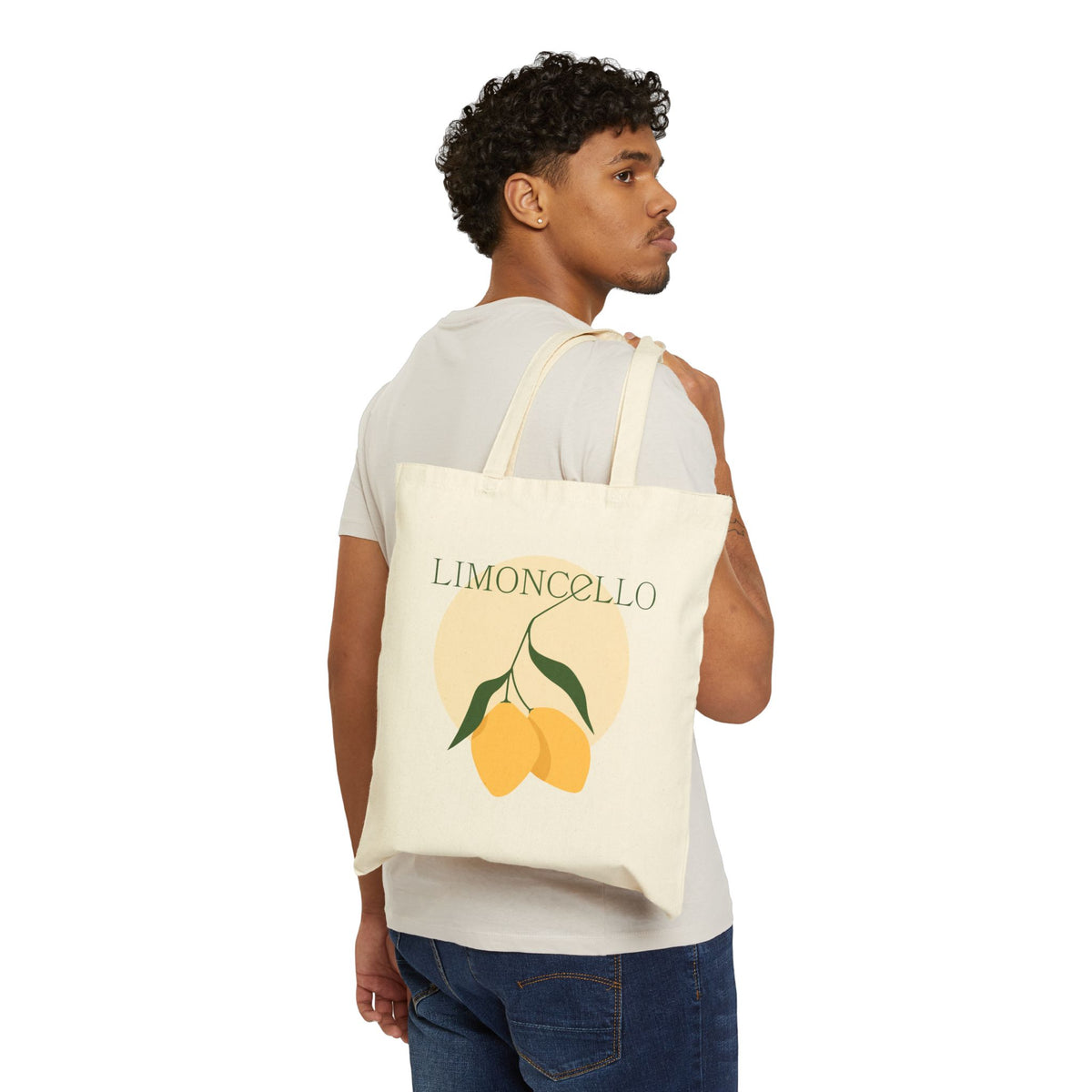 Here for the Pie Canvas Tote — Cute Fall Cat & Dog Thanksgiving Grocery Bag